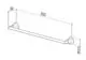 Dornbracht-TARA.-Badetuchhalter-Ausladung 81mm-schwarz matt, 83060892-33 Galeriebild 3
